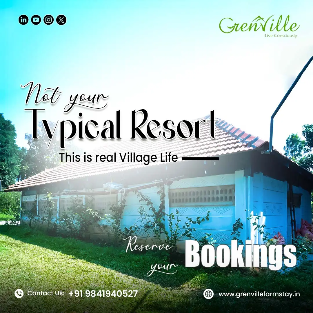 green ville farm advertising poster