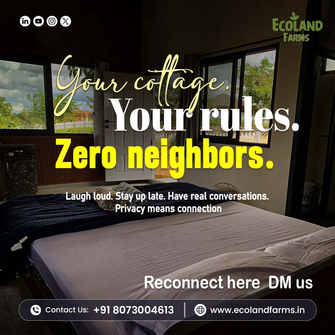 ecoland farm advertising poster